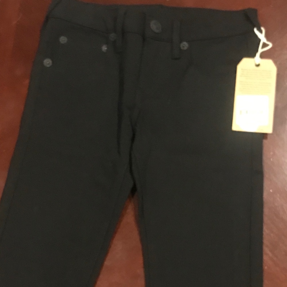 True Religion Black Pants New Halle Ponte Size 7